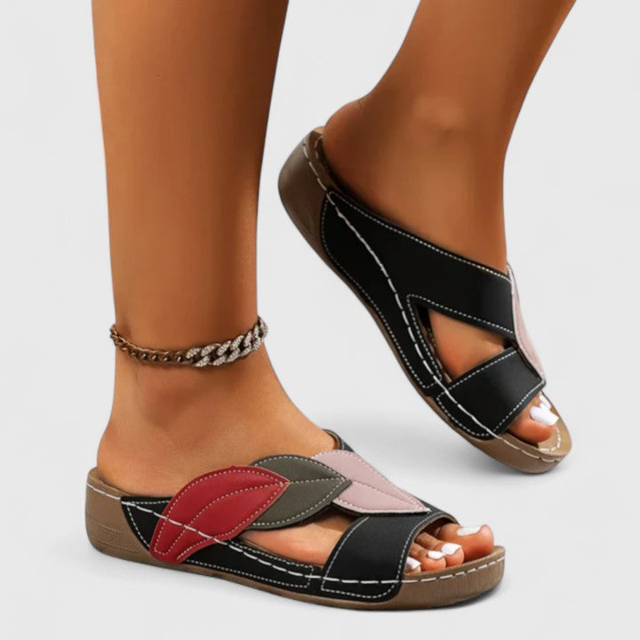 Cristy™ | Floral Comfort Slip-On Sandals