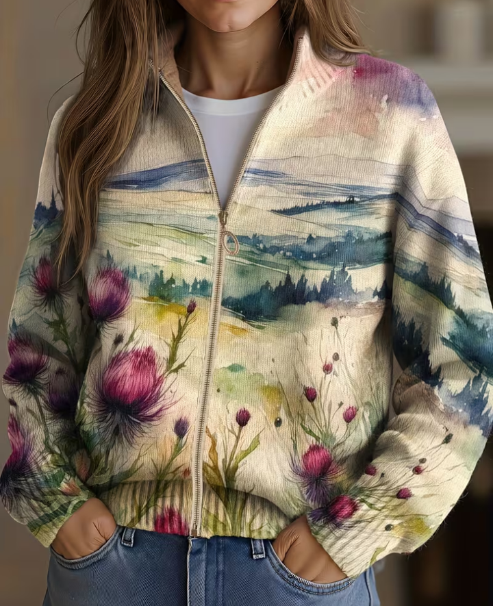 Zelda™ | Zip Cardigan