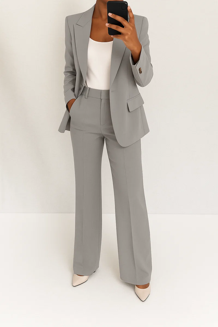 Amabel™ - Elegant Tailored Wide Leg Suit