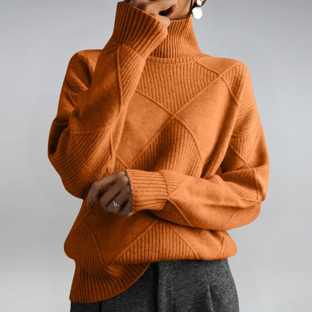 Anne | Luxe Turtleneck Sweater