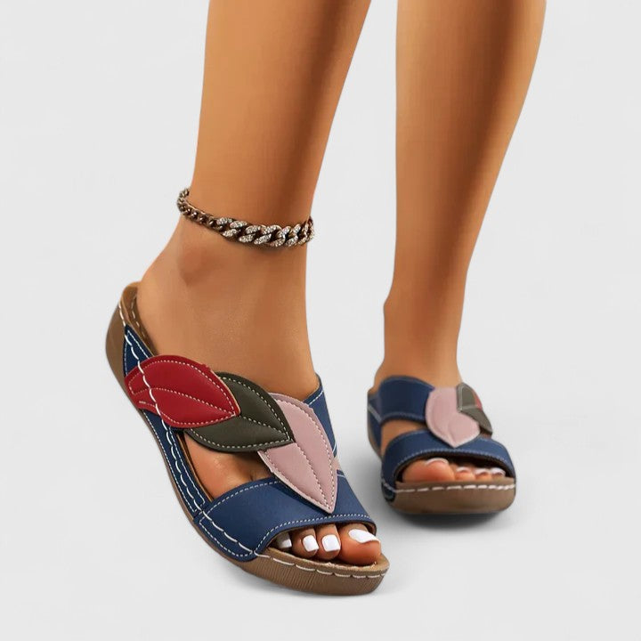 Cristy™ | Floral Comfort Slip-On Sandals