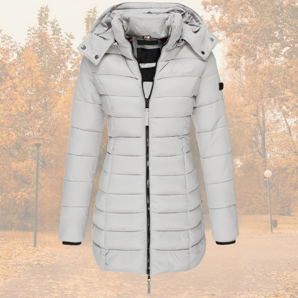 Jovanna™ | Longline Hooded Puffer Winter Jacket