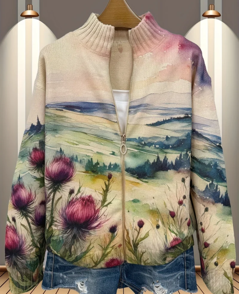Zelda™ | Zip Cardigan