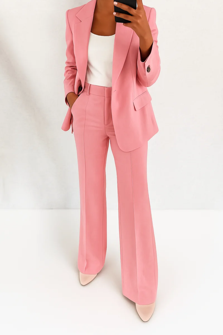 Amabel™ - Elegant Tailored Wide Leg Suit