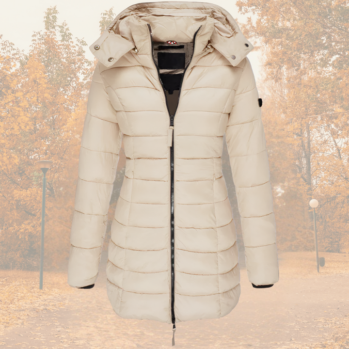 Jovanna™ | Longline Hooded Puffer Winter Jacket
