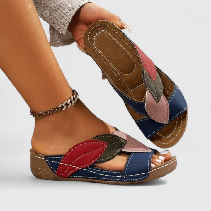 Cristy™ | Floral Comfort Slip-On Sandals