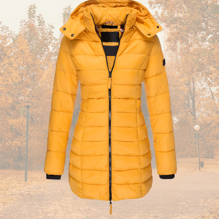 Jovanna™ | Longline Hooded Puffer Winter Jacket