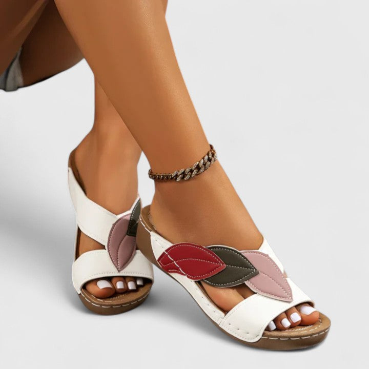 Cristy™ | Floral Comfort Slip-On Sandals