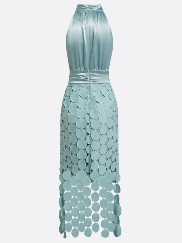 Carina™ | High-Neck Occasion Midi Dress