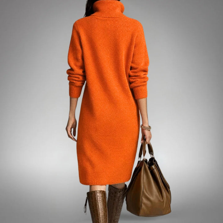 Linnea | Stylish Long Dress with Button Closure