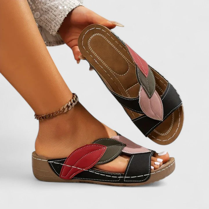 Cristy™ | Floral Comfort Slip-On Sandals