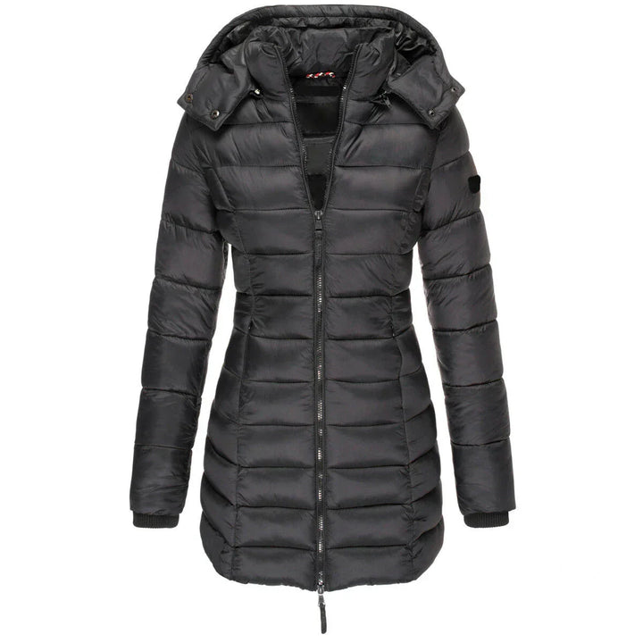 Jovanna™ | Longline Hooded Puffer Winter Jacket