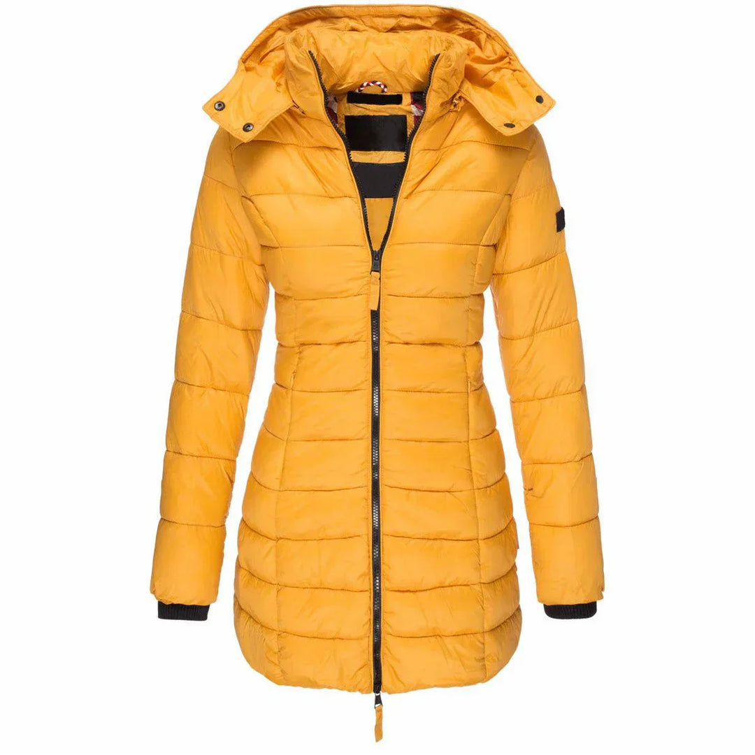 Jovanna™ | Longline Hooded Puffer Winter Jacket