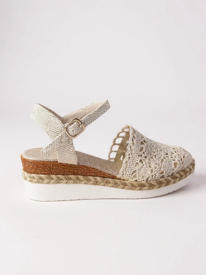 Stella™ | Casual Crochet Strap Platform Sandals