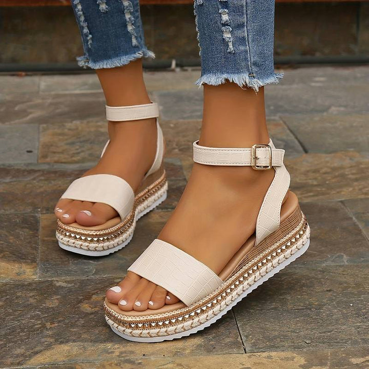 Bellamy™ | Platform Ankle-Strap Sandals