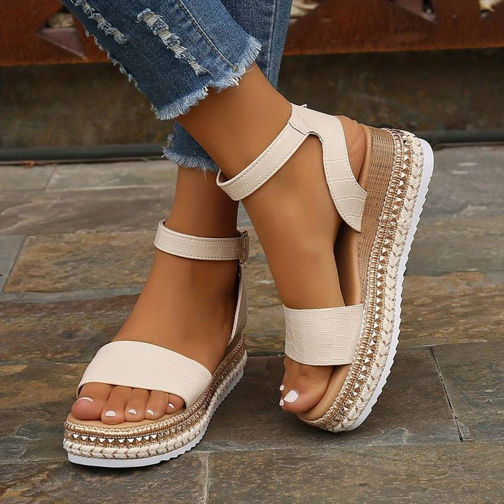 Bellamy™ | Platform Ankle-Strap Sandals