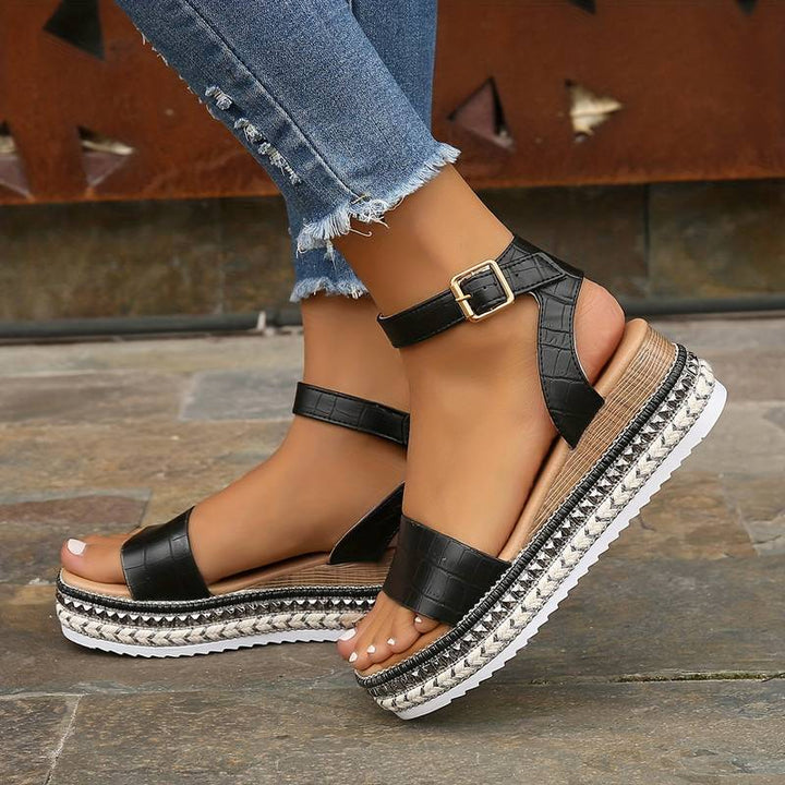 Bellamy™ | Platform Ankle-Strap Sandals