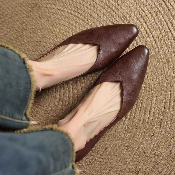 Valmir Genuine Leather Mules