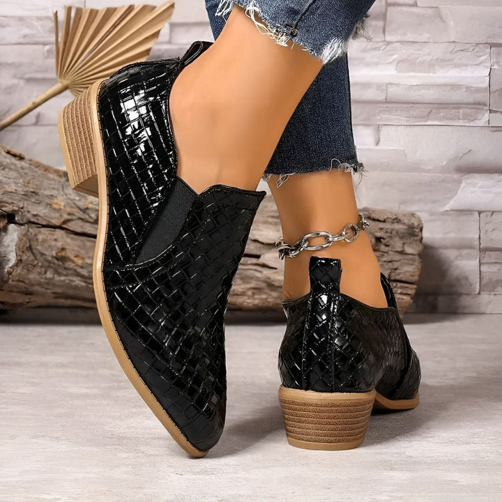 Alexia™ | Low-Heel Slip-On Ankle Boots