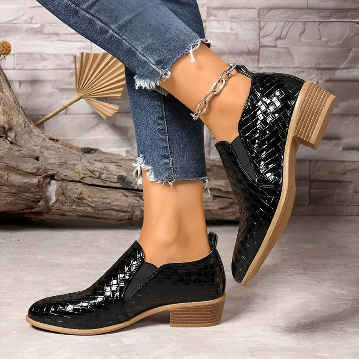 Alexia™ | Low-Heel Slip-On Ankle Boots