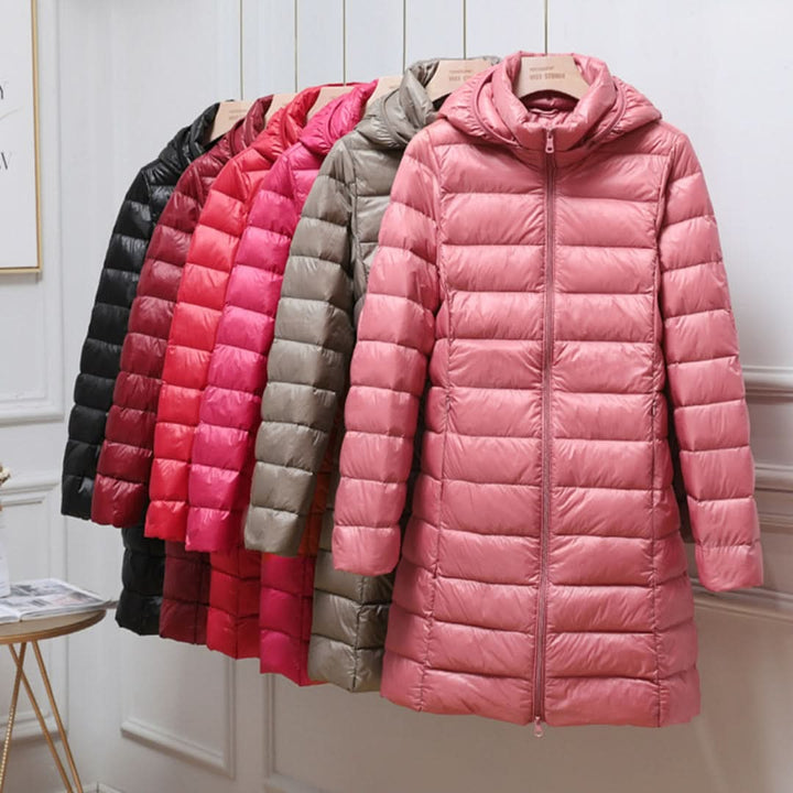 Sahara™ | Longline Hooded Puffer Winter Jacket