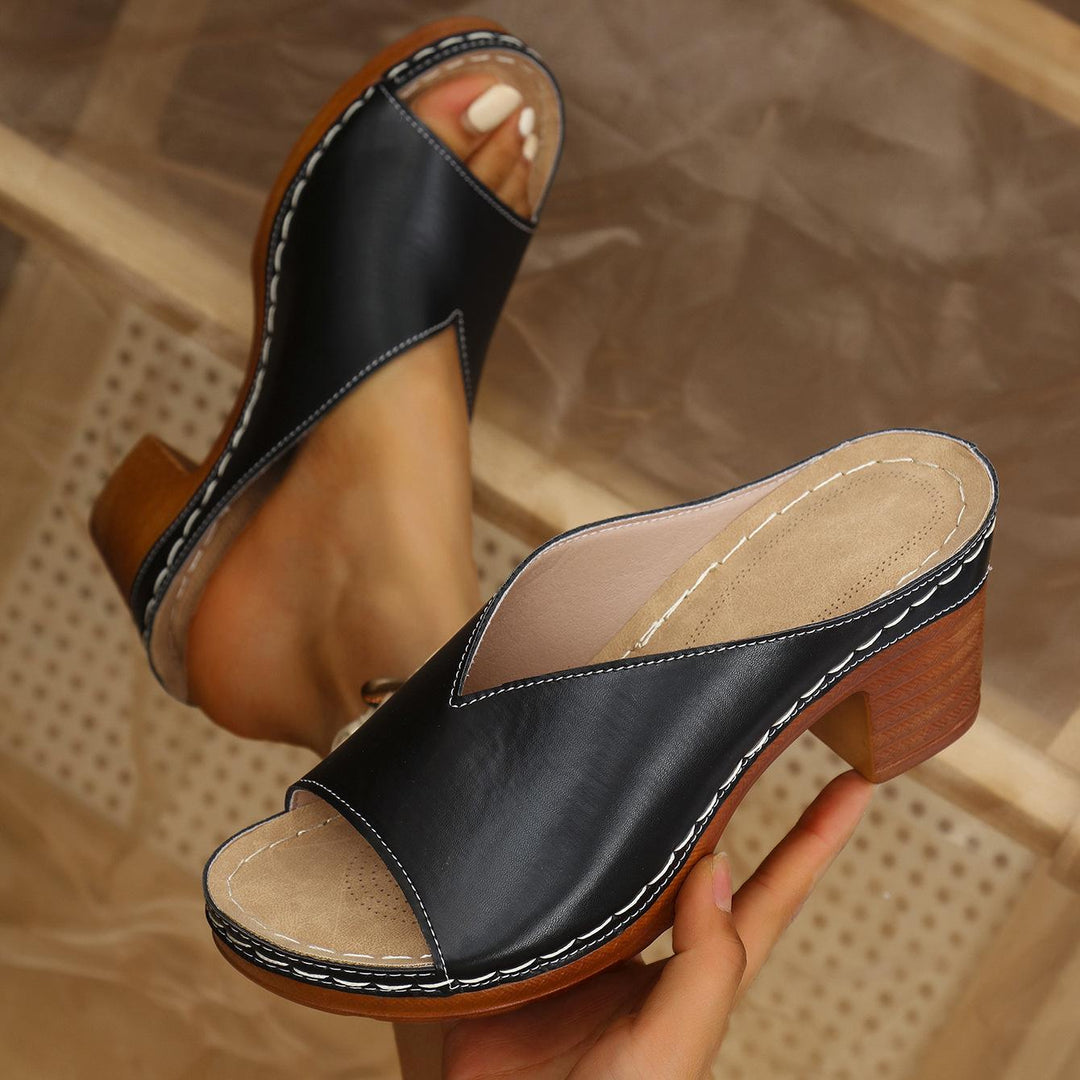 Winifred™ | Elegant Arch-Support Heel Sandals