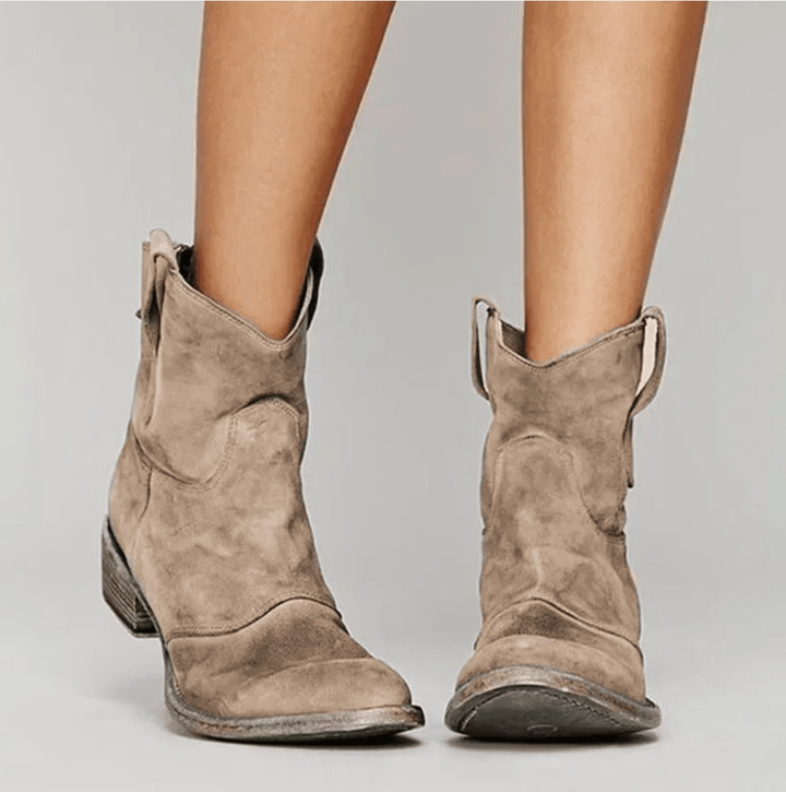 Hailey - Suede Orthopedic Boots