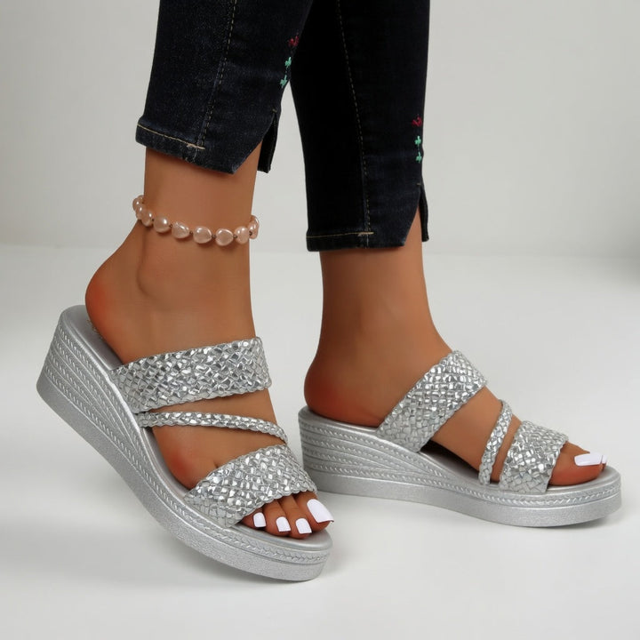 Estella™ | Chic Braided Strap Platform Sandals
