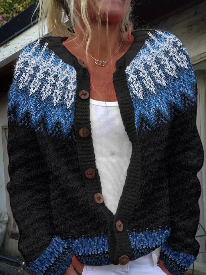 Givanna | Retro Island Knit Sweater