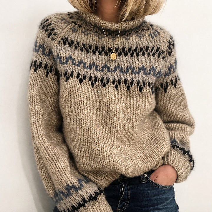 Debra™ | Cozy Icelandic Turtleneck Sweater