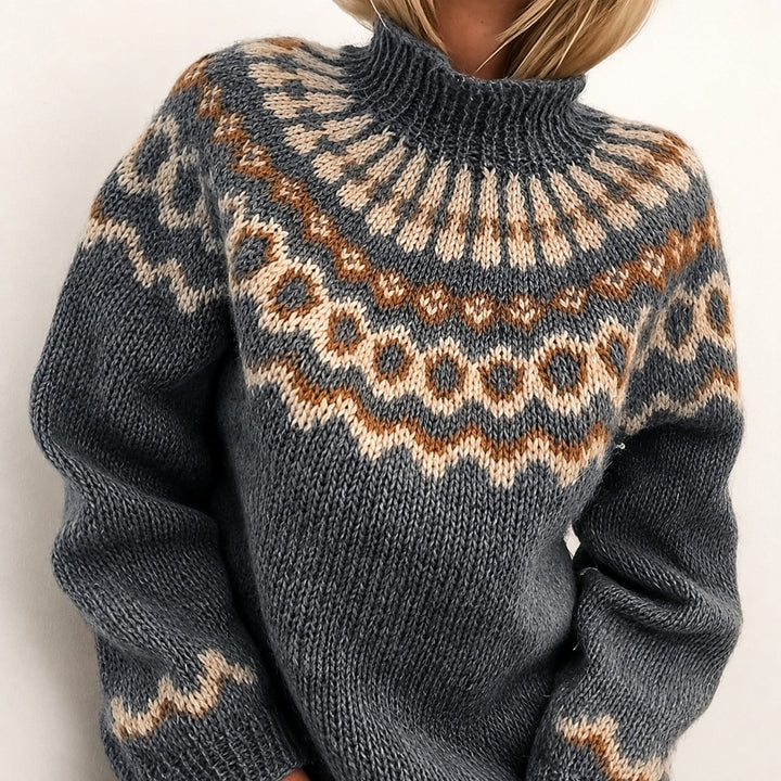 Debra™ | Cozy Icelandic Turtleneck Sweater