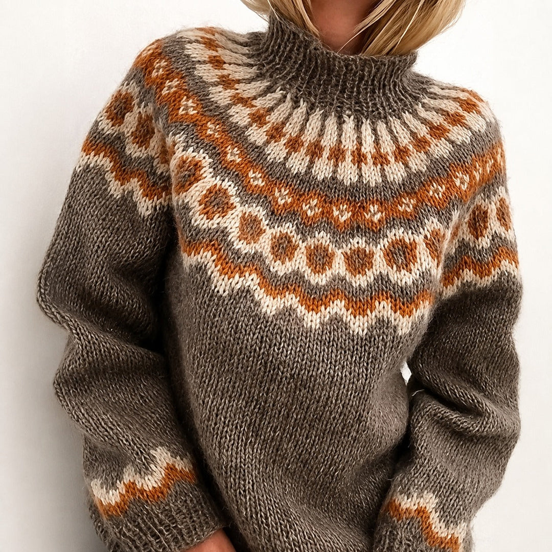 Debra™ | Cozy Icelandic Turtleneck Sweater