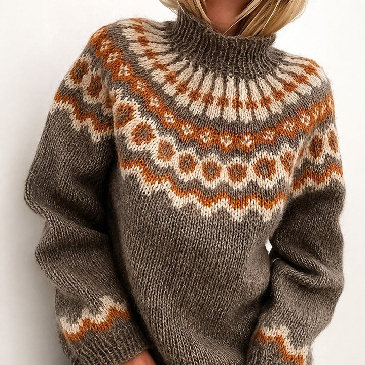 Debra™ | Cozy Icelandic Turtleneck Sweater
