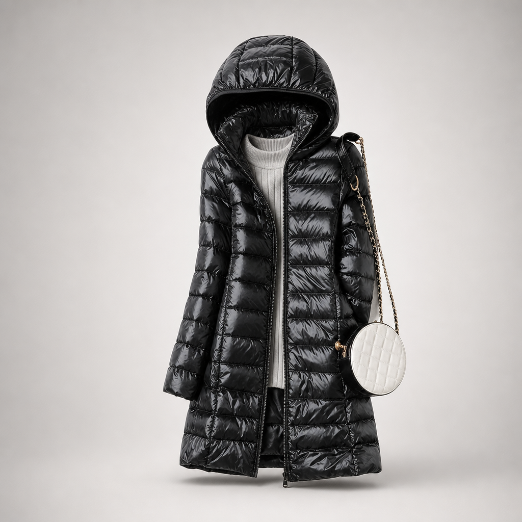 Sahara™ | Longline Hooded Puffer Winter Jacket