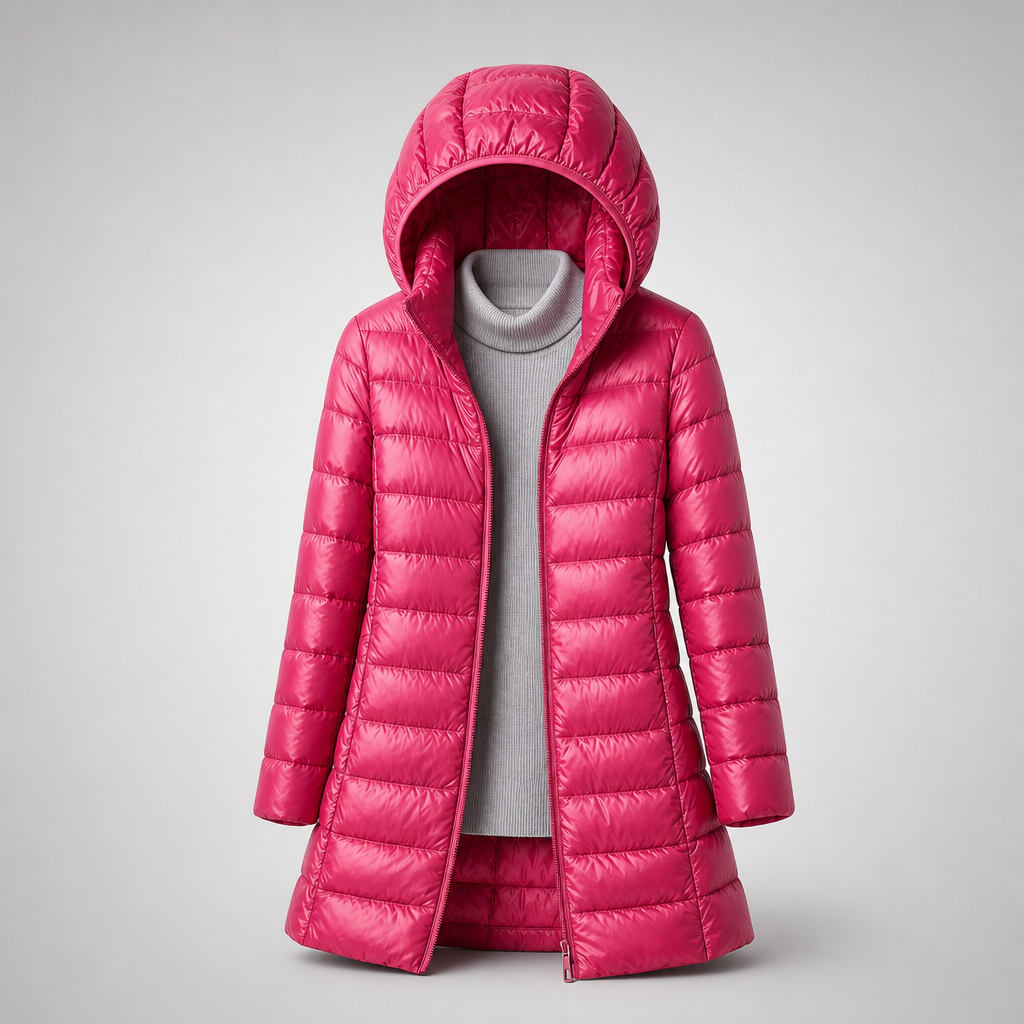 Sahara™ | Longline Hooded Puffer Winter Jacket