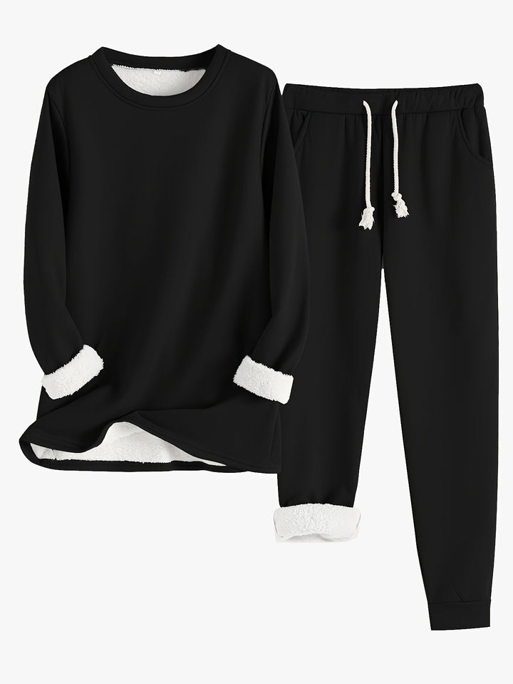 Kinsley™ | Cozy Fleece Lined Lounge Set