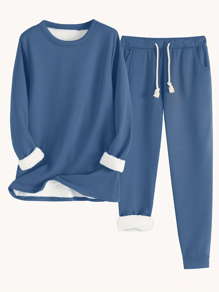 Kinsley™ | Cozy Fleece Lined Lounge Set