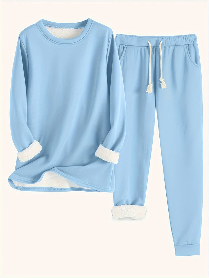 Kinsley™ | Cozy Fleece Lined Lounge Set