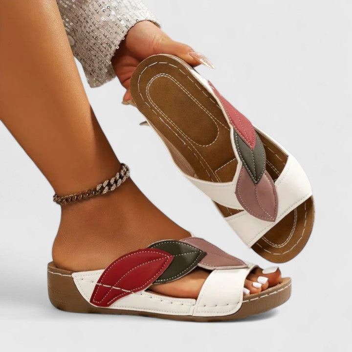Cristy™ | Floral Comfort Slip-On Sandals