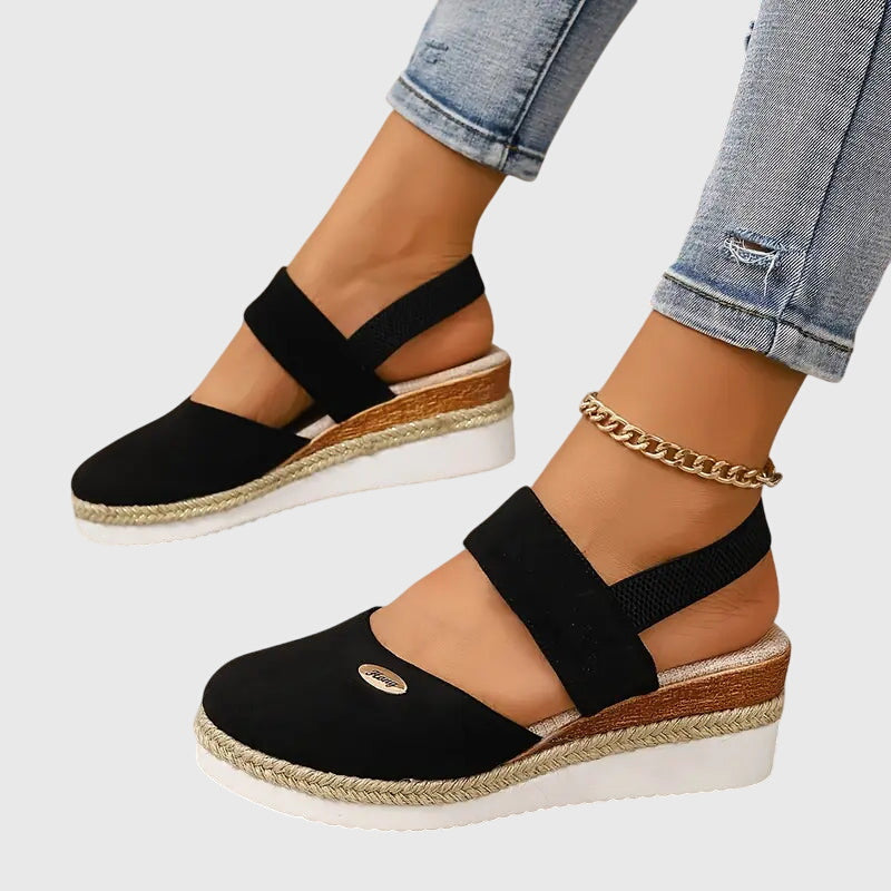 Alanis™ | Espadrille Wedge Sandals