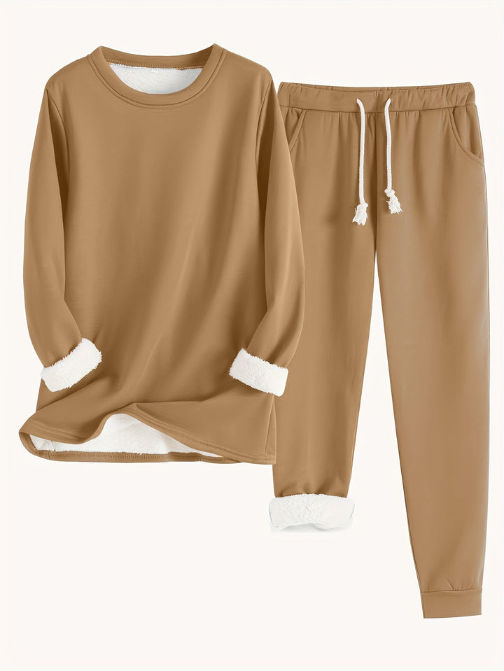 Kinsley™ | Cozy Fleece Lined Lounge Set