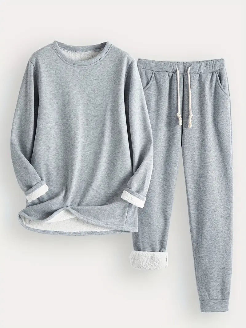Kinsley™ | Cozy Fleece Lined Lounge Set