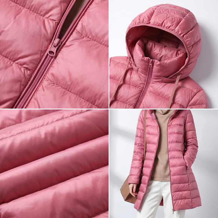 Sahara™ | Longline Hooded Puffer Winter Jacket