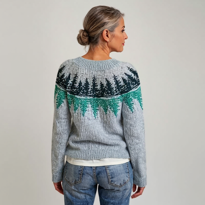 Hannah | Retro Icelandic Knit Sweater