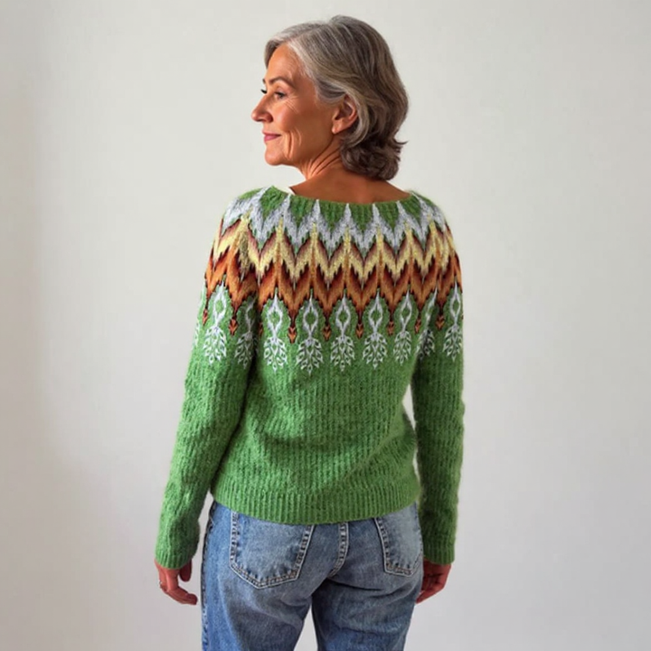 Sophia | Retro Island-Inspired Sweater