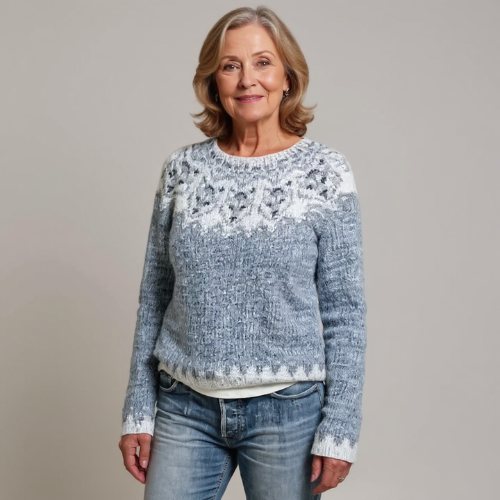 Athena | Retro Icelandic Knit Sweater