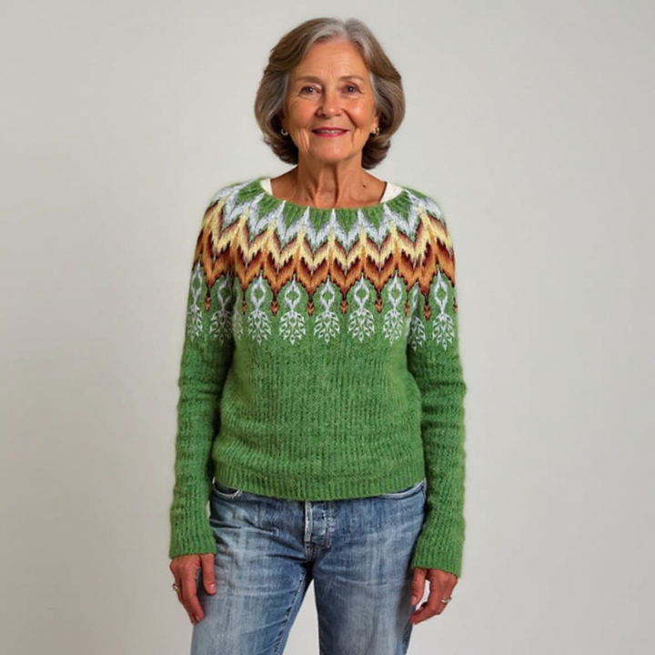 Sophia | Retro Island-Inspired Sweater