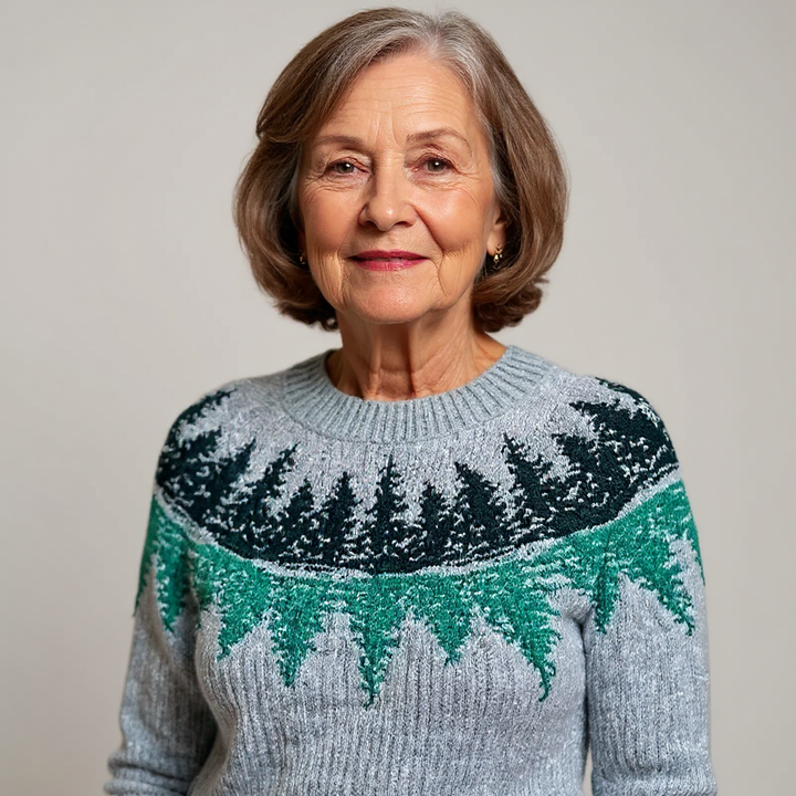 Hannah | Retro Icelandic Knit Sweater