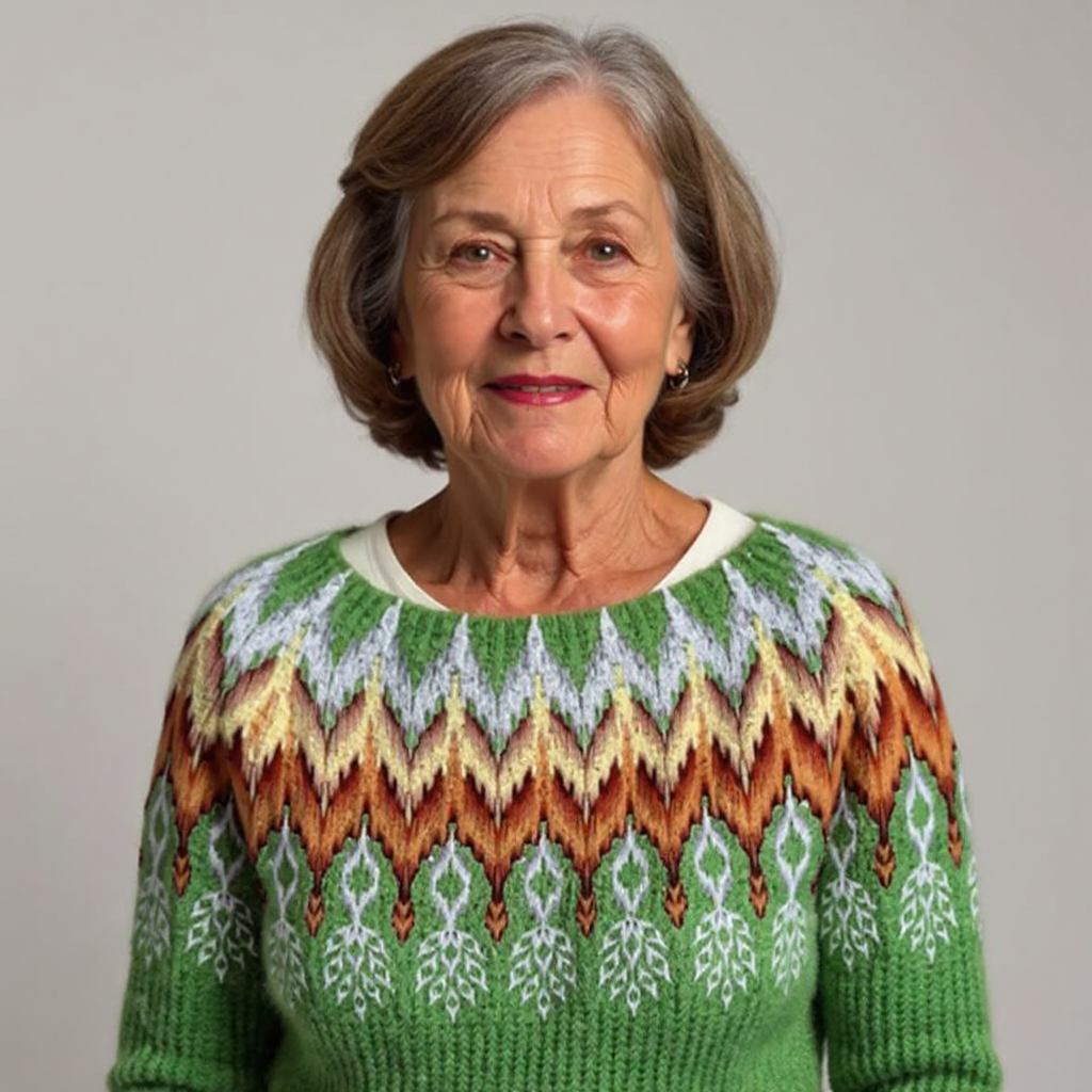 Sophia | Retro Island-Inspired Sweater
