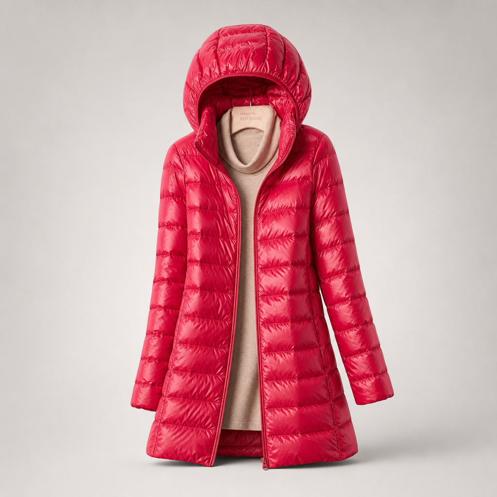 Sahara™ | Longline Hooded Puffer Winter Jacket